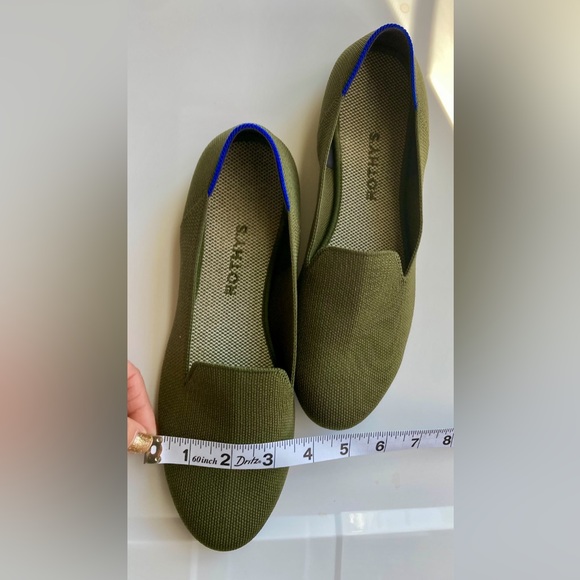 Rothy’s Cypress Green The Loafer Slip-On Flat WM SZ8W Sustainable Preppy Career - Picture 12 of 15